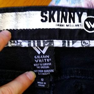 Shaun White skinny jeans size 10